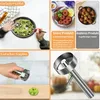 Falafel Löffel Edelstahl 304 mit Loch, Falafel Former Scoop Produktbild-Vorschau 5