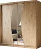 ALTDECOR Kleiderschrank mit Spiegel und Schiebetüren VOXI, Produktbild-Vorschau 1