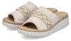 Rieker Damen Pantolette Sandale beige 38 Produktbild-Vorschau 17