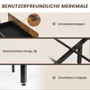 Collage of close-up images highlighting features of a bed frame. Náhled obrázku produktu