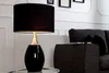 riess-ambiente Moderne Tischlampe CARLA 60cm schwarz silber Produktbild-Vorschau 2