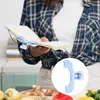 Sada 2 robustních svorek na knihy - Transparentní modrá - Náhled obrázku produktu 4