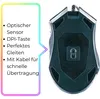 Schwaiger USB Gaming Maus RGB LED Beleuchtet Gamer Mouse 6 Produktbild-Vorschau 4