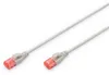 DIGITUS CAT 6 U/UTP Slim Patchkabel, 3m, grau Produktbild-Vorschau 4