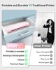 Phomemo M08F A4 Tragbarer Thermodrucker, Pink Bluetooth Produktbild-Vorschau 4