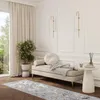 Tapiso Läufer CRYSTAL Modern Grau Gold Wohnzimmer  80 x 300 Produktbild-Vorschau 3