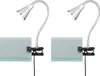 2er SET LED Klemmlampen flexibel Schwanenhalsleuchten Produktbild-Vorschau 2