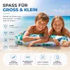 Luftmatratze Pool aufblasbar – Wasserhängematte & Produktbild-Vorschau 4