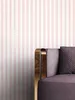 NEWROOM Tapete Frieda Streifen Rosa Vliestapete - Landhaus Produktbild-Vorschau 2