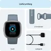 Fitbit Versa 4 Waterfall Blue/Platinum Produktbild-Vorschau 8