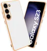 Cadorabo Schutzhülle für Samsung Galaxy S23 in Glossy Weiß Produktbild-Vorschau 1