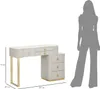 FURNLUX Console Tafel, Beige, 120cm / Hoofdkleur: Beige / Productafbeelding-voorbeeld 8
