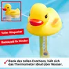 Poolthermometer mit Ente Motiv HECHT | Schwimmendes Produktbild-Vorschau 5