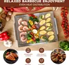 bremermann grill plate 39,5 x 3 x 29 cm inox grill basket Voir les images du produit 2