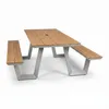 Picknicktisch Coffee Bay | Champagner | Aluminium & Tecon Produktbild-Vorschau 1