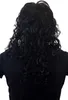 WIG ME UP Rocker Perücke lockig schwarz 1B Produktbild-Vorschau 3