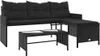 VidaXL 365572, Czarny, 1700 mm, 1200 mm, 725 mm Podgląd zdjęcia produktu 1