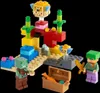 A LEGO Minecraft underwater adventure playset with figures and accessories. Podgląd zdjęcia produktu