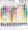 Languo M730 Acrylic Marker Pro – profesionálna sada 192 Náhľad obrázku produktu 2