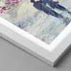 Gerahmtes Poster - Weißer Rahmen - Paar Paris Baum - 70x50 Produktbild-Vorschau 2