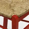 Bunte Holzstühle im Landhausstil für Küche mit geflochtener Produktbild-Vorschau 3