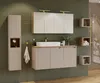 Szafka Łazienkowa Wysoka 140 Cm Kaszmirowa Matowa 2 Drzwi Podgląd zdjęcia produktu 9