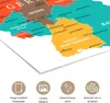 MuchoWow® Poster Bunte Deutschlandkarte 30x40 cm - Produktbild-Vorschau 2
