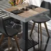 BRASIL | Gastro Tischplatte | B:T 80 x 80 cm | Sheesham | Produktbild-Vorschau 11