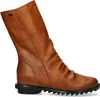 Laura Vita Damen Stiefelette slouchy Leder Boot geraffter Produktbild-Vorschau 5