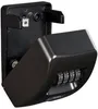 A black key safe with a combination lock is mounted on a wall. Produktbild-Vorschau