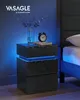 Noční Stolek S Led Osvětlením, Noční Stolek, Noční Stolek, Náhled obrázku produktu 3