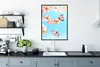 MuchoWow® Gerahmtes Poster Schmetterlinge - Baum - Blumen Produktbild-Vorschau 3