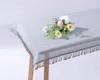Gartentischdecke Fransen Gartendecke Weichschaum PVC 140 x Produktbild-Vorschau 1