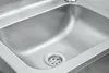 Lavabo in acciaio inox Mahlzeit con comando a ginocchio e Anteprima dell’immagine prodotto 4