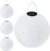 LUMILED Solar Lampions Außen, 4x wetterfest Solarlaterne Produktbild-Vorschau 2