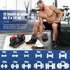 DH FitLife Manubrio Regolabile 3-24 kg con 12 Livelli di Anteprima dell’immagine prodotto 3