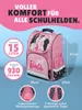 Mädchen Schulranzen 1. Klasse in Rosa mit Barbie Motiv Produktbild-Vorschau 2
