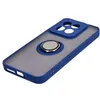 Bizon Case Hybrid Ring Fingerringhülle für Xiaomi 14, Rauch Produktbild-Vorschau 3
