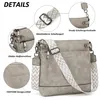 Sac à bandoulière pour femme, taille moyenne, sac Voir les images du produit 5