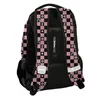 BeUniq Jugend-Schulrucksack für Mädchen Jungen GITTER Produktbild-Vorschau 3