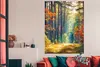 MuchoWow® Poster Wald - Sonne - Natur - Herbst 120x160 cm - Produktbild-Vorschau 2