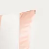 HOMLA MANO Kopfkissenbezug mit Leinen in beige gestreift Produktbild-Vorschau 2