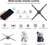 P56 3D hologramový projektor, reklamní LED ventilátor, 2K Náhled obrázku produktu 13