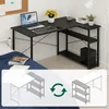 L Form Schreibtisch Gaming Tisch Eckschreibtisch mit Produktbild-Vorschau 2