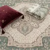 Vintage Boho moderner Wohnzimmerteppich Kurzflor waschbar Produktbild-Vorschau 2