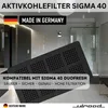 Aktiv Kohle Filter passend für Geberit Sigma 40 wie Typ 1 Produktbild-Vorschau 5