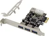 InLine 76662D, PCIe, Molex 4-pin, USB 3.2 Gen 1 (3.1 Gen Produktbild-Vorschau 2