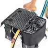Podwójna torba rowerowa Urban Proof 55L czarno-szara - RPET Podgląd zdjęcia produktu 2