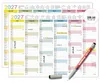 Tafelkalender 2027 abwischbar A4 Bunt - Wandkalender mit Produktbild-Vorschau 1