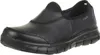 A black Skechers work shoe is shown from a side angle against a white background. Produktbild-Vorschau